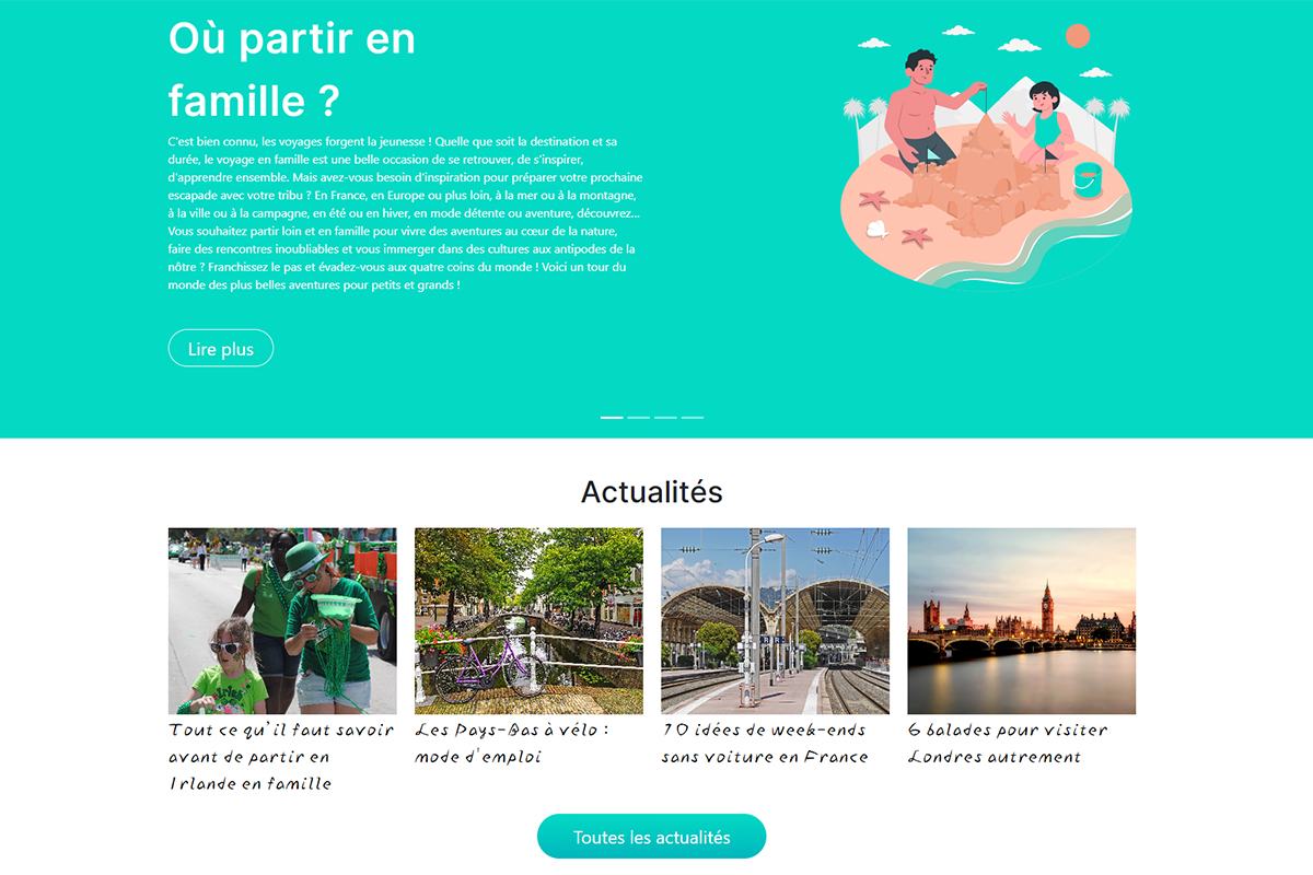 site de tourisme photo 2